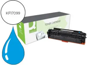 TONER Q-CONNECT COMPATIBLE HP CF381A M476CQCN POUR IMPRIMANTE COLOR LASERJET M476 COULEUR CYAN 2700P