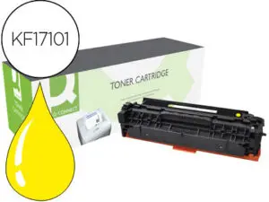TONER Q-CONNECT COMPATIBLE HP CF382A M476YQCN POUR IMPRIMANTE COLOR LASERJET M476 COULEUR JAUNE 2700P