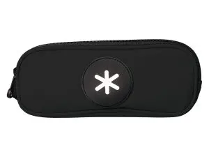 TROUSSE SCOLAIRE ANTARTIK OVALE 2 COMPARTIMENTS         210X60X80MM COLORIS NOIR