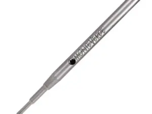 RECHARGE STYLO-BILLE CARPENTRAS TYPE MONT BLANC    NOIR. BLISTER DE 2