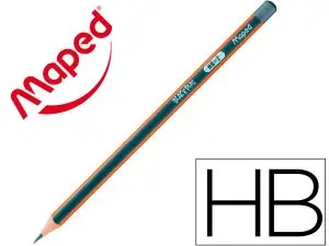 CRAYONS GRAPHITE BLACK'PEPS HB - BOIS CERTIFI FSC