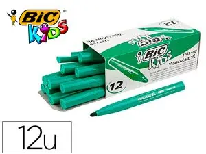 FEUTRE BIC VISACOLOR XL ECOLUTIONS POINTE LARGE 4,5 MMCOLORIS VERT