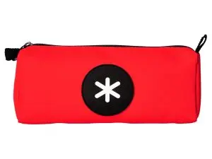 TROUSSE SCOLAIRE ANTARTIK 1COMPARTIMENT 210X70X80MM     COLORIS ROUGE