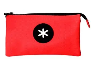 TROUSSE SCOLAIRE ANTARTIKPLATE 3               COMPARTIMENTS220X30X120MM     COLORIS ROUGE