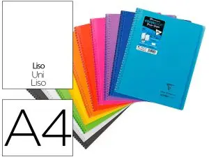 CARNET DE DESSIN KOVERBOOK A4 2 RABATS POCHETTE COULEURS ASSORTIES 22,5X29,7 CM BLANC 125G 100 PAGES