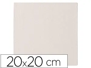 CARTON PEINDRE CLAIREFONTAINE COTON BLANC 20X20CM 3MM
