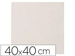 CARTON PEINDRE CLAIREFONTAINE COTON BLANC 40X40CM 3MM