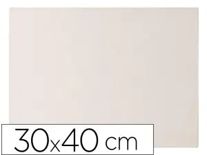 CARTON PEINDRE CLAIREFONTAINE COTON BLANC 30X40CM 3MM