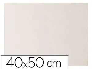 CARTON PEINDRE CLAIREFONTAINE COTON BLANC 40X50CM 4MM