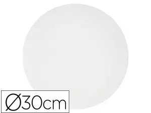 CARTON PEINDRE ROND CLAIREFONTAINE COTON BLANC 30CM