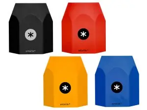 POT A CRAYONS ANTARTIK HEXAGONAL SILICONE SOFT TOUCH 95X75X80 MM COLORIS INTENSES  ASSORTIS