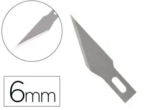 LAME DE RECHANGE Q-CONNECT POUR BISTOURI KF00289 BLISTER 5 UNITES