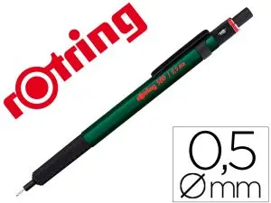 PORTEMINE ROTRING 500 COLORIS VERT 0,5MM