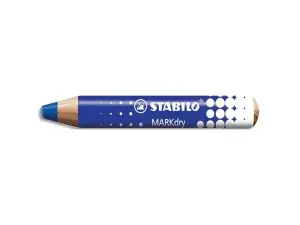 CRAYON MARQUEUR STABILO MARKDRY POUR          ECRIRE SUR DE TABLEAU BLANC   COLORIS BLEU