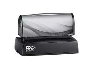 TAMPON EOS 60 EXPRESS COLOP 8 LIGNES EMPREINTE 38X76MM ENCRE NOIR