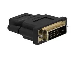 ADAPTATEUR BI-DIRECTIONNEL T'NB HDMI-DVI PRISE EN CHARGE DE LA RESOLUTION JUSQU'A 1080P FULL HD COLORIS NOIR