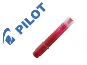 RECHARGE PILOT WBS-VS POUR MARQUEUR V BOARD MASTER S     POINTE EXTRA FINE ENCRE       LIQUIDE ROUGE