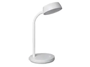 LUMINAIRE BUREAU MAUL LED JOY HAUTEUR 30CM SUPPORT DIAMETRE 15CM TETE DIAMETRE 11CM       COLORIS BLANC
