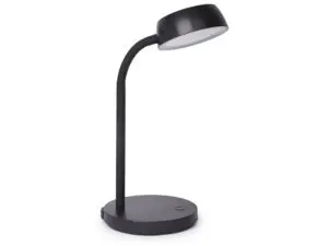 LUMINAIRE BUREAU MAUL LED JOY HAUTEUR 30CM SUPPORT DIAMETRE 15CM TETE DIAMETRE 11CM       COLORIS NOIR