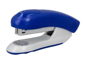 AGRAFEUSE BUREAU Q-CONNECT KF14205 PLASTIQUE ABS CAPACITE 20 FEUILLES COLORIS BLEU