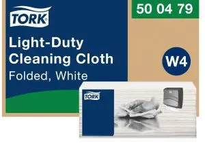 CHIFFON TORK W4 NETTOYAGE LEGER BLANC PAQUET 120 UNITES