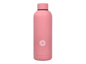 BOUTEILLE ISOTHERME ANTARTIK ACIER INOXYDABLE SANS BPA 500ML COLORIS ROSE