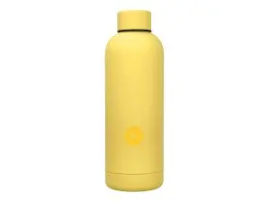 BOUTEILLE ISOTHERME ANTARTIK ACIER INOXYDABLE SANS BPA 500ML COLORIS JAUNE