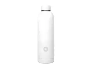 BOUTEILLE ISOTHERME ANTARTIK ACIER INOXYDABLE SANS BPA     750ML COLORIS BLANC