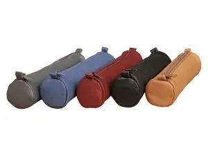 TROUSSE CLAIREFONTAINE NOMADDICT CUIR RONDE 185X40MM COLORIS ALEATOIRES