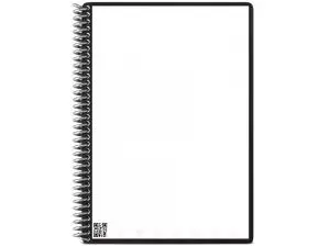 CAHIER CONNECTE BIC ROCKETBOOK CORE LETTER        REUTILISABLE A4 32P           POINTILLEES AVEC STYLO ET