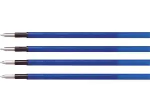 RECHARGE PILOT FRIXION BALL 4 COLORS POINTE FINE ENCRE      BLEUE BLISTER 4 UNITES