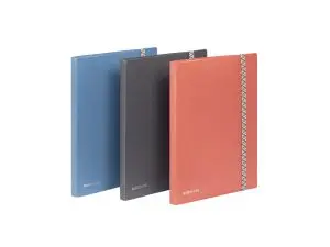 PORTE-VUES VIQUEL BUSINESS CLASS POLYPROPYLENE FERMETURE ELASTIQUE A4 60 VUES COLORIS ALEATOIRE