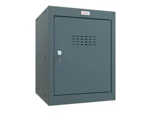 CASIER CUBE PHOENIX TAILLE 2 SERRURE A CLE COLORIS GRIS    FONCE