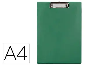 PORTE-BLOC Q-CONNECT DIN A4 PLASTIQUE 50% RECYCLE         EPAISSEUR 2,1MM COLORIS VERT  OLIVE