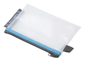 POCHETTE ZIP EXACOMPTA EVA A6 COLORIS ASSORTIS