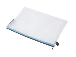 POCHETTE ZIP EXACOMPTA EVA A4 COLORIS ASSORTIS