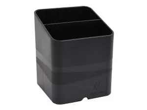 POT A CRAYONS EXACOMPTA PEN-CUBE ECOBLACK 2           COMPARTIMENTS COLORIS NOIR