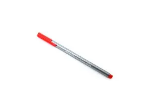 FEUTRE STAEDTLER TRIPLUS FINELINER 334 TRIANGULAIRE    POINTE SUPERFINE 0,3MM        COLORIS ROUGE