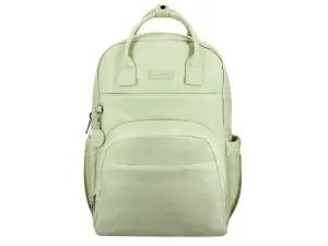 SAC A DOS ANTARTIK 1 COMPARTIMENT MODELE GLOW PACK EFFET IRISE 410X120X290MM COLORIS VERT