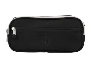 FOURRE-TOUT ANTARTIK RECTANGULAIRE 2 COMPARTIMENTS MODELE FUISION FLEX 100X60X220MM COLORIS NOIR