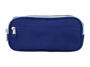 FOURRE-TOUT ANTARTIK RECTANGULAIRE 2 COMPARTIMENTS MODELE FUSION FLEX 100X60X220MM COLORIS BLEU