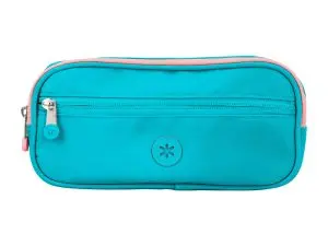 FOURRE-TOUT ANTARTIK RECTANGULAIRE 2 COMPARTIMENTS MODELE FUSION FLEX            100X60X220MM COLORIS TURQUOISE