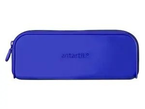 FOURRE-TOUT ANTARTIK RECTANGULAIRE 1 COMPARTIMENT EN SILICONE MODELE PRISMA 185X50X75MM COLORIS BLEU