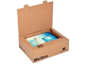 BOITE EXPEDITION POSTALE LOGISTIPACK KRAFT FORMAT M    COLORIS BRUN