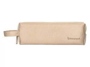 FOURRE-TOUT LIDERPAPEL 1 COMPARTIMENT AVEC ANSE 21X7CM COLORIS BEIGE