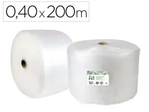 FILM A BULLES LIDERPAPEL ECOUSE 30% PLASTIQUE RECYCLE 30G/M2 ROULEAU 0,40X200M
