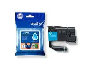 CARTOUCHE BROTHER JET D'ENCRE LC521C COULEUR CYAN 500P