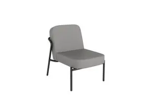 FAUTEUIL PAPERFLOW MEDSO MODELE ROND TAILLE S SIMILI-CUIR COLORIS GRIS