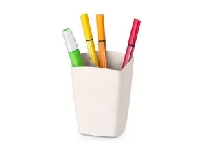 POT A CRAYONS CEP PRO PS CAPACITE 32 CRAYONS           74X74X95MM COLORIS BEIGE