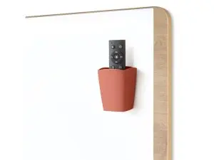 POT A CRAYONS CEP PRO MAGNETIQUE PS CAPACITE 8      FEUTRES TABLEAU 74X74X95MM    COLORIS TERRACOTTA